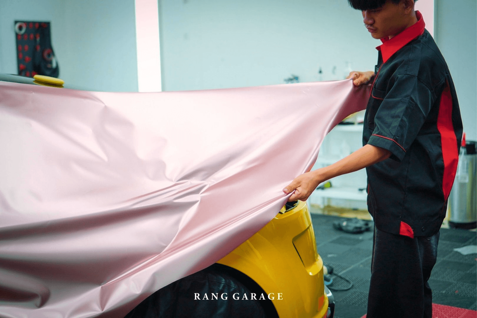 ฟิล์มเปลี่ยนสี / Wrap ที่ Rang Garage จันทบุรี