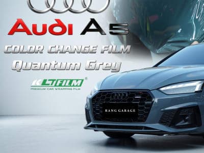 AUDI A5 ติดสติกเกอร์สีจาก KTL