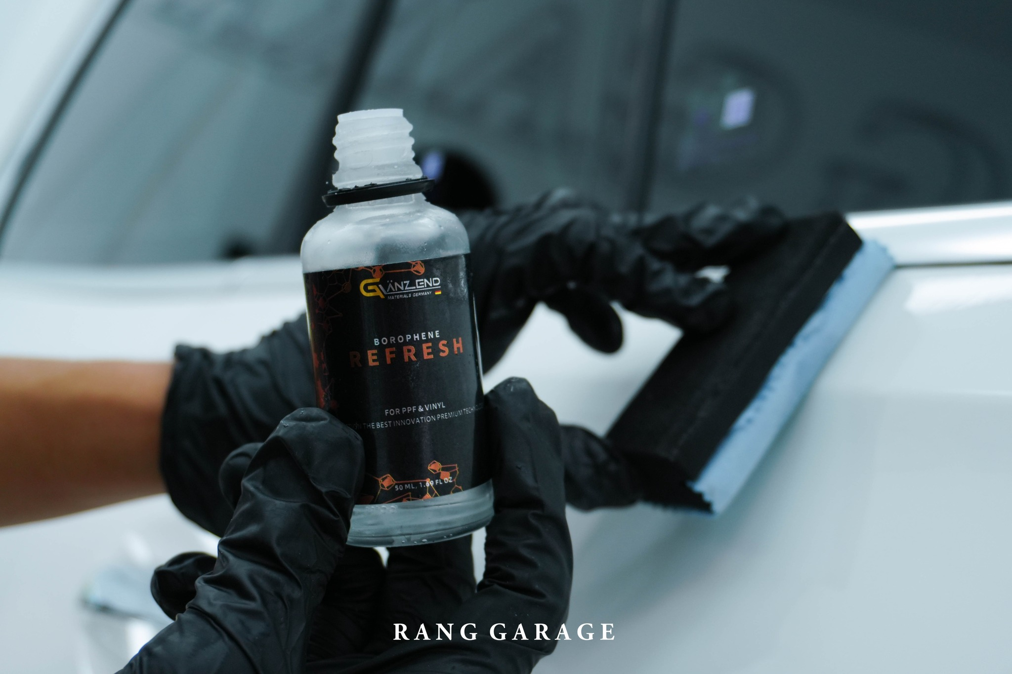 เคลือบแก้วเซรามิค ที่ Rang Garage จันทบุรี